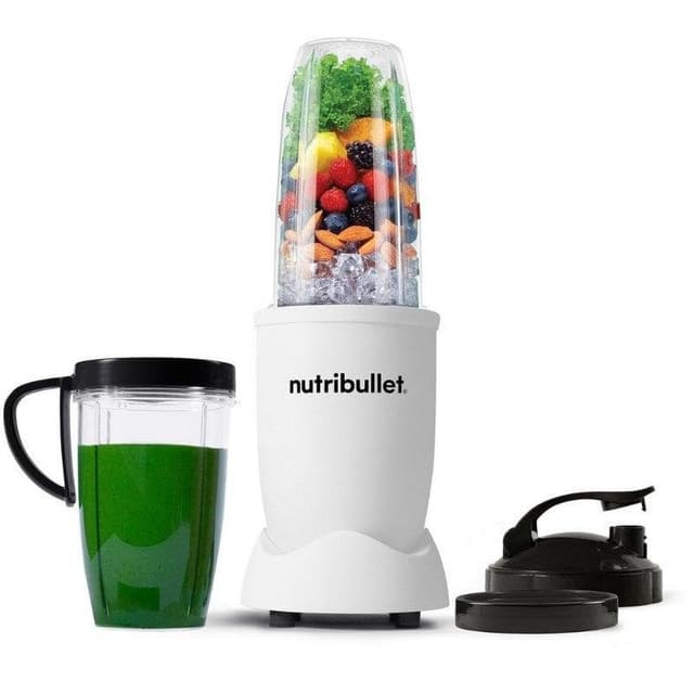 Detalle 2 de Nutribullet Pro 900W (0,9 L) batidora de vaso blanca