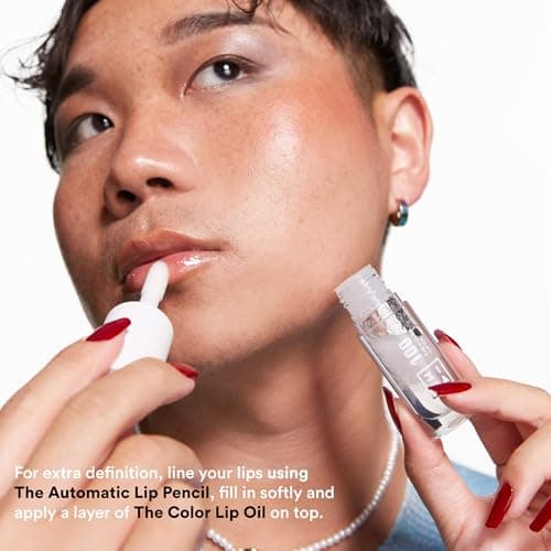 Detalle 2 de 3INA MAKEUP The Color Lip Oil 100 — Bálsamo labial 24h con ácido hialurónico