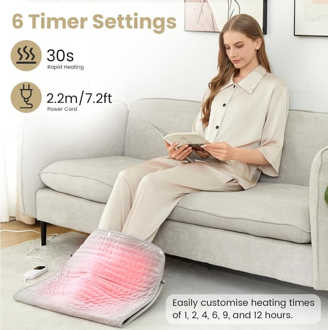 Detalle 2 de Uplayteck Heating Pad 2-in-1 50 x 60cm