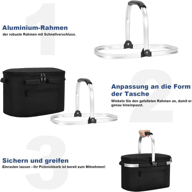 Detalle de ALLCAMP Isolier-Kühltasche 22 Liter