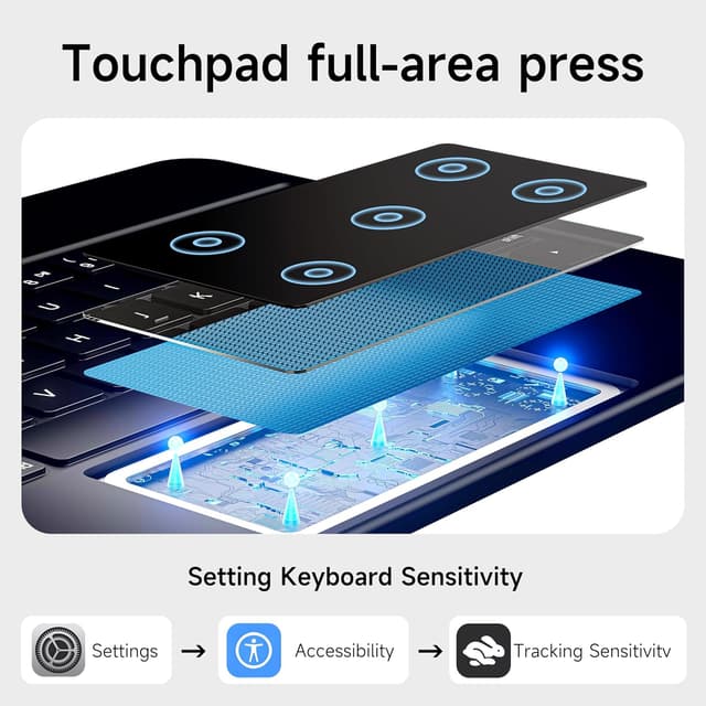 Thumbnail 6 de Tastatur Hülle iPad Air 13 Zoll QWERTZ