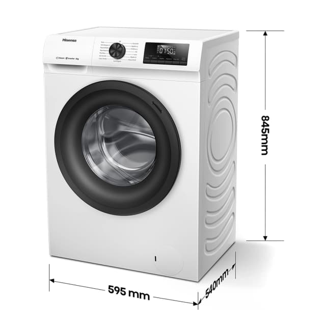 Detalle 2 de Hisense Lavadora 8 Kg WF1Q8041BW