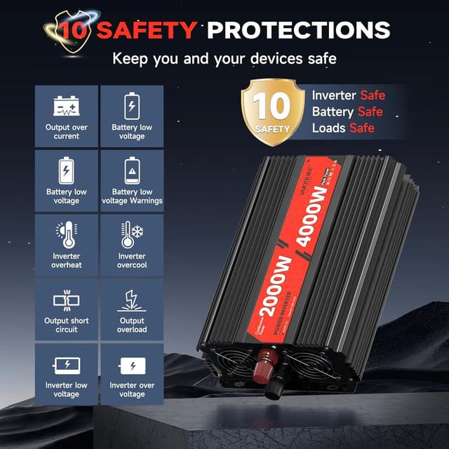 Thumbnail 2 de JARXIOKE Inverter 2000W 🔌