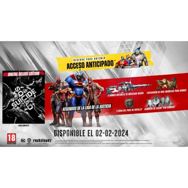 Thumbnail 1 de Suicide Squad: Kill the Justice League Deluxe PS5 🎮