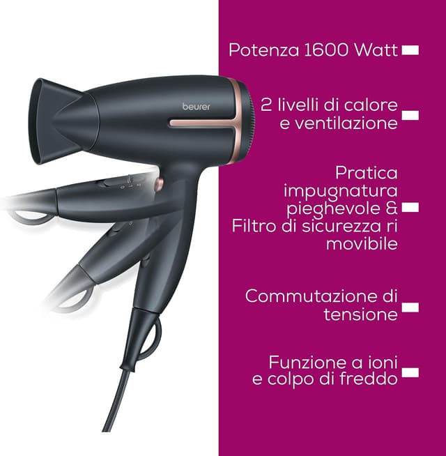 Thumbnail 6 de Beurer HC 25 asciugacapelli 1600 W