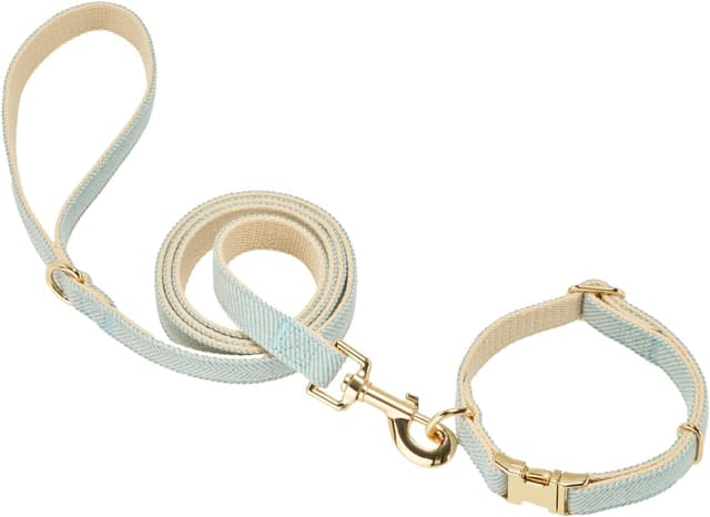 Imagen de YUDOTE Tweed Dog Collar and Lead Set en OfertitasTOP