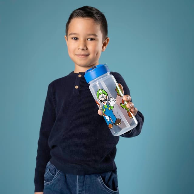 Thumbnail 6 de Scooli Set stoviglie per bambini Super Mario (set pranzo + borraccia) in plastica BPA Free, dai 4 anni