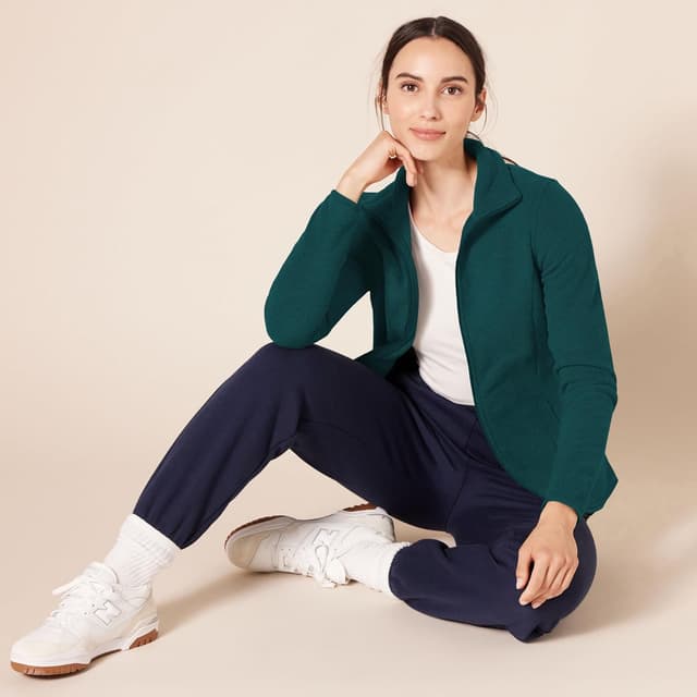 Detalle 1 de Amazon Essentials Women's Classic-Fit Full-Zip Polar Fleece Jacket