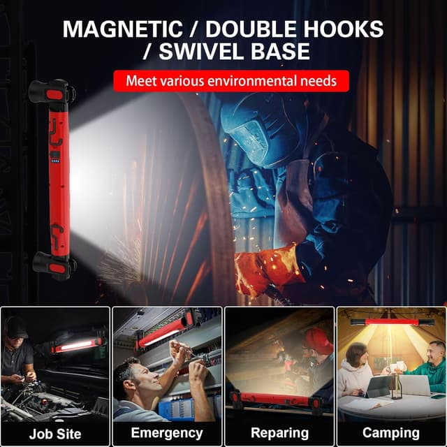 Thumbnail 6 de ERAY Arbeitsleuchte Echte 3000 lm