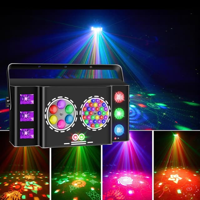 Thumbnail 6 de Disco Ball Light mini LED party strobe 1x 🎉