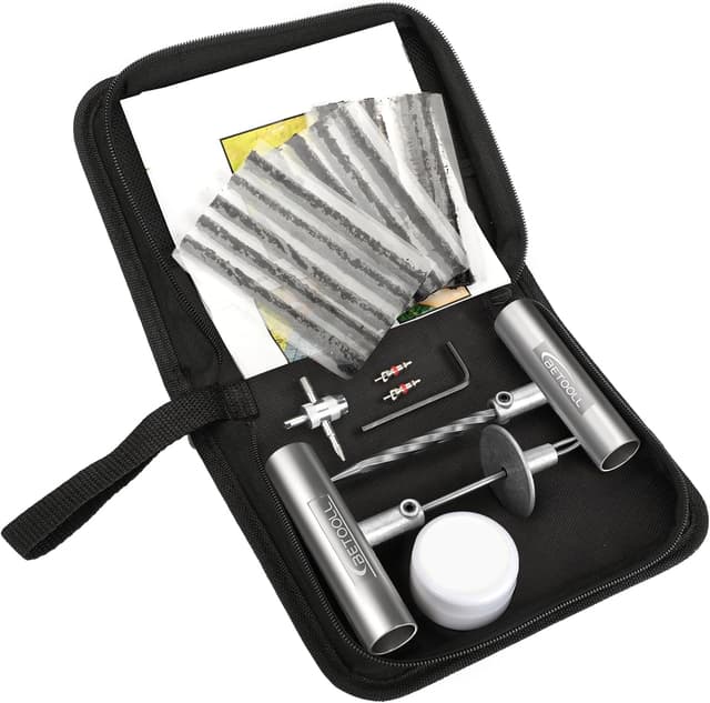 Detalle de BETOOLL 24-Piece Tire Repair Kit for Tubeless Tires
