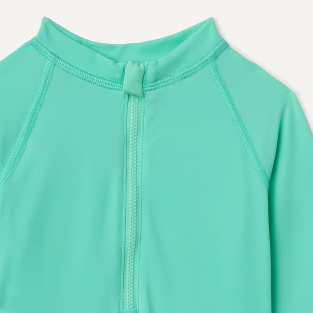 Detalle 2 de Amazon Essentials Fille maillot de bain une pièce rashguard à manches longues