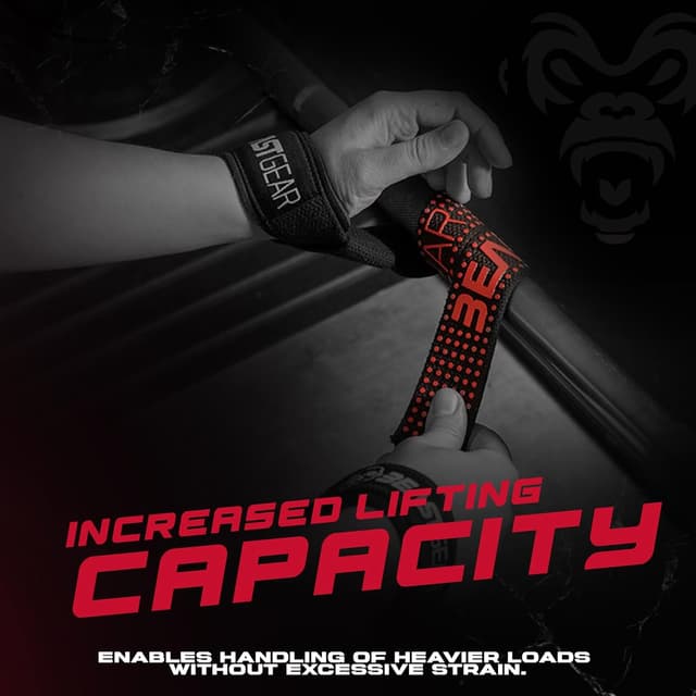 Detalle 2 de Beast Gear Fasce Polsi palestra per grip