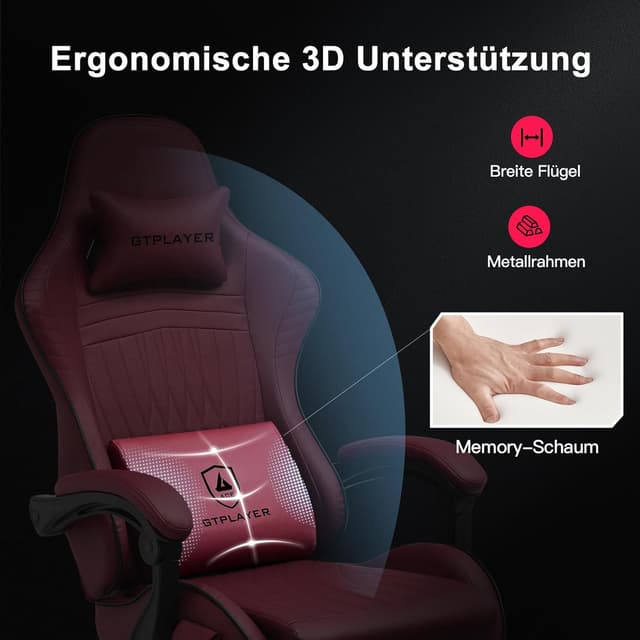 Thumbnail 6 de GTPLAYER sedia gaming ergonomica