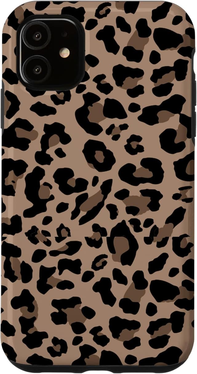 Thumbnail 6 de Coque iPhone X/XS imprimé léopard 2 pièces