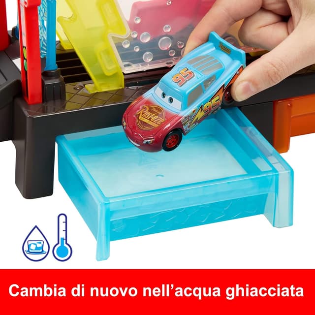Detalle de Mattel Cars Autolavaggio cambio colore 50+ cm