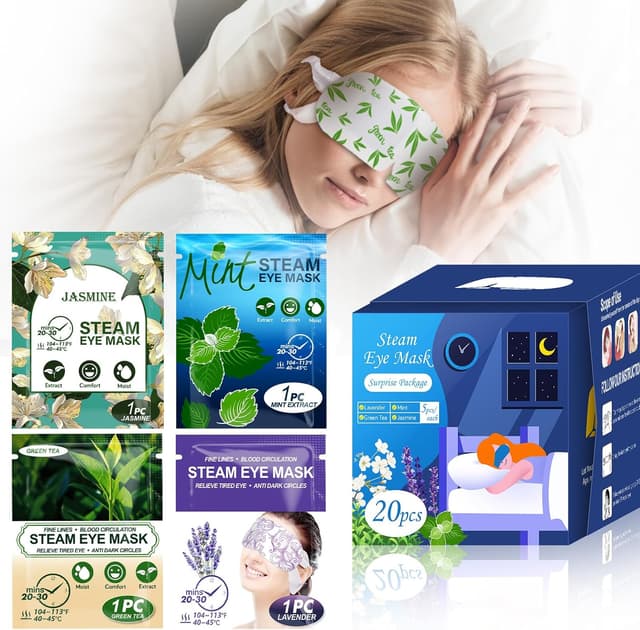 Thumbnail 3 de Self Heating Eye Mask Lavender for Puffy Eyes 😴