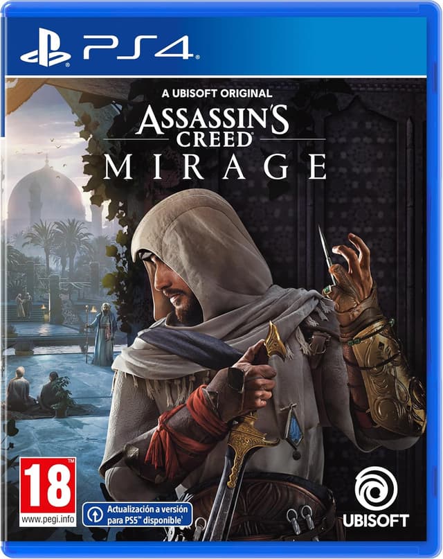 Detalle de Ubisoft Assassin's Creed Mirage videojuego PS4