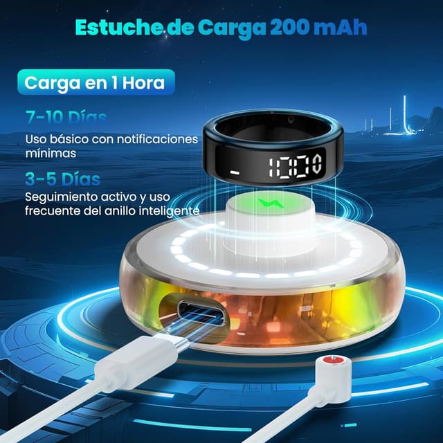 Thumbnail 3 de 2026 Anillo Inteligente Smart Ring 13 📱