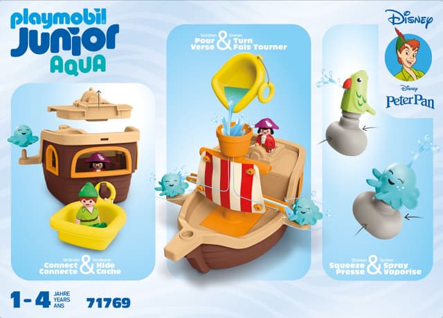 Thumbnail 3 de Playmobil JUNIOR Disney Barco pirata de Peter Pan