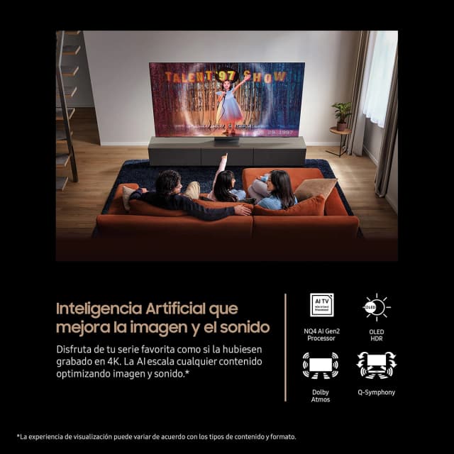 Detalle de Samsung TV OLED 65 pulgadas 4K Vision AI