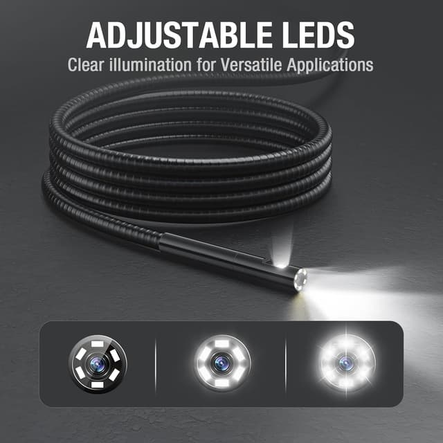 Thumbnail 6 de Teslong Dual Lens Inspection Camera 1080P, 5'' Screen