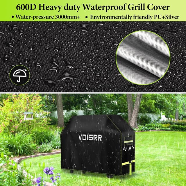 Thumbnail 1 de VDISR 600D Oxford Funda Barbacoa Exterior Imp. 🛡