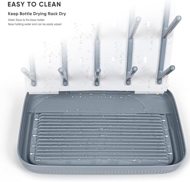 Detalle de Termichy Baby Bottle Drying Rack Large vertical dryer 1