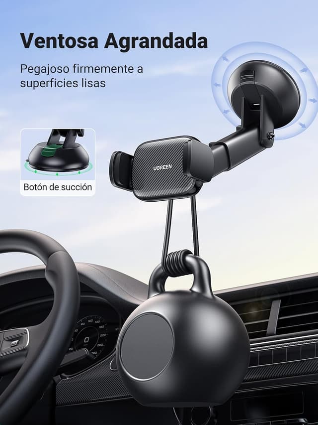 Detalle de UGREEN Soporte Móvil coche Salpicadero