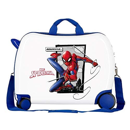 Detalle 1 de Marvel Spiderman Action Maleta infantil azul 34 L