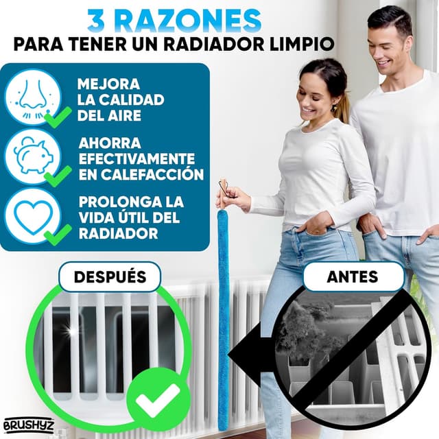 Thumbnail 2 de BRUSHYZ Cepillo para radiadores 115 cm
