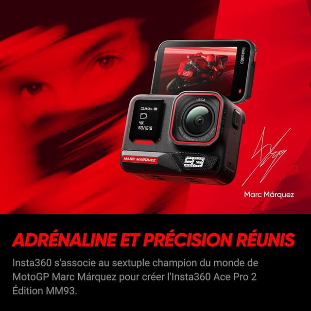 Thumbnail 2 de Insta360 Ace Pro 2 Édition MM93 8K
