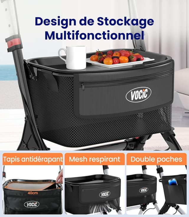 Thumbnail 6 de VOCIC Z32 Déambulateur étroit pour appartement