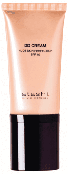 Detalle de Atashi DD Cream Nude Skin Perfection SPF15 Tono Claro 50 ml 💄