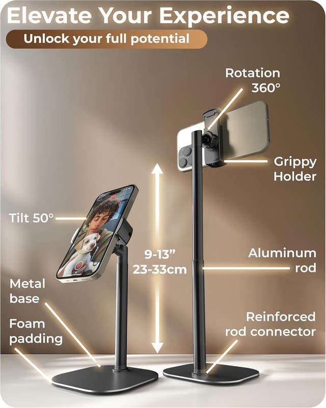 Thumbnail 5 de COOPER ChatStand adjustable phone stand for filming