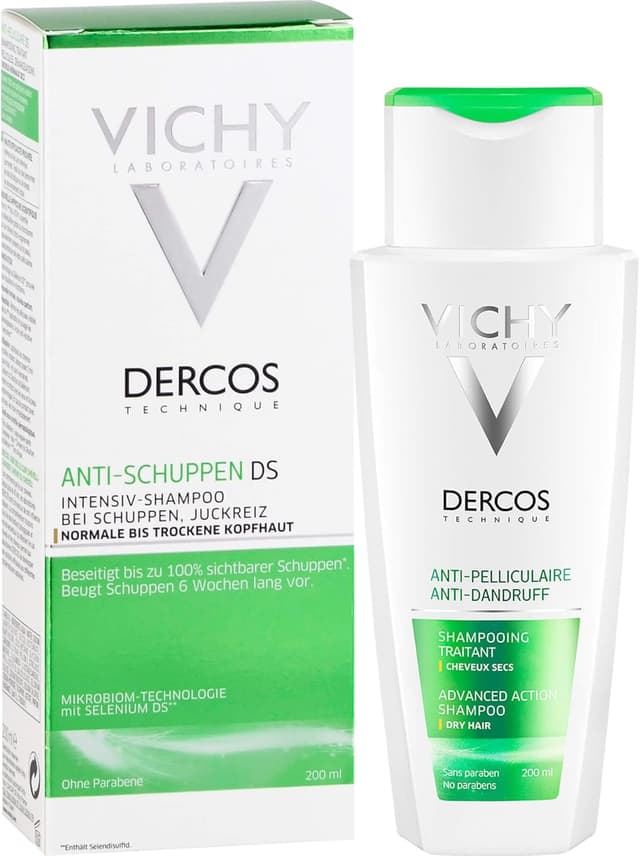 Detalle 2 de DERCOS SH Antiforfora Secchi: shampoo DS per capelli secchi