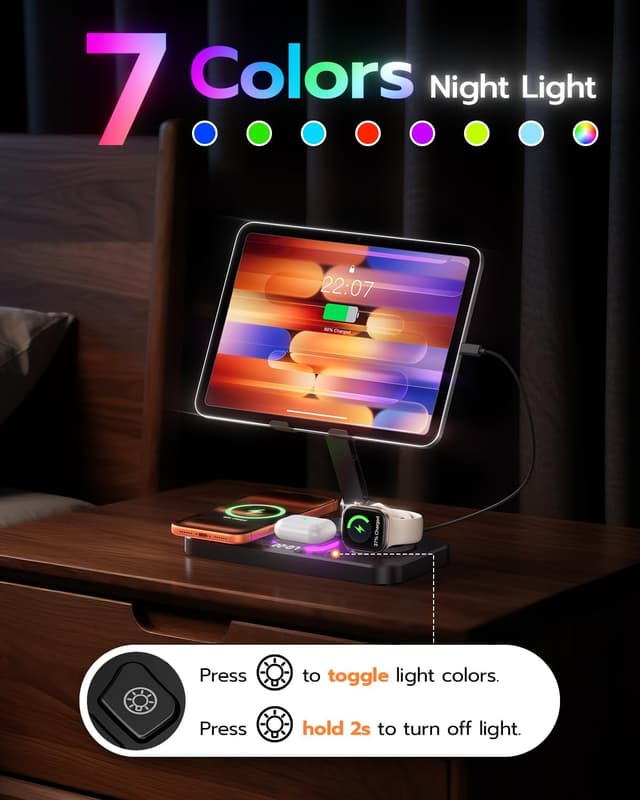 Thumbnail 6 de 45W 6 in 1 Charging Station for Apple Devices