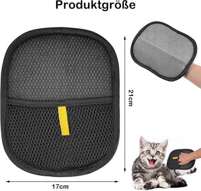 Thumbnail 6 de runpeak Tierhaarentferner Handschuh 2 Stück 🐾