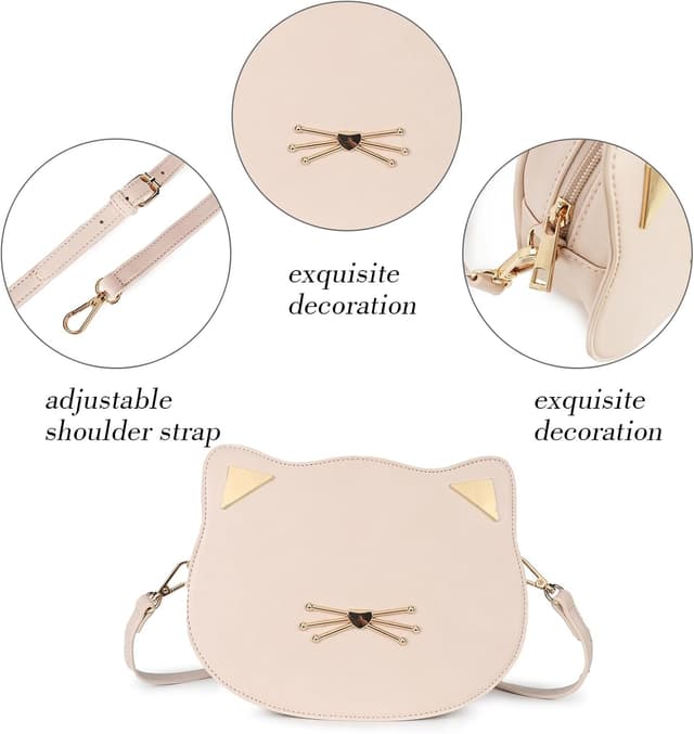 Detalle 2 de Gladdon borsa ragazza borsetta gatto piccola