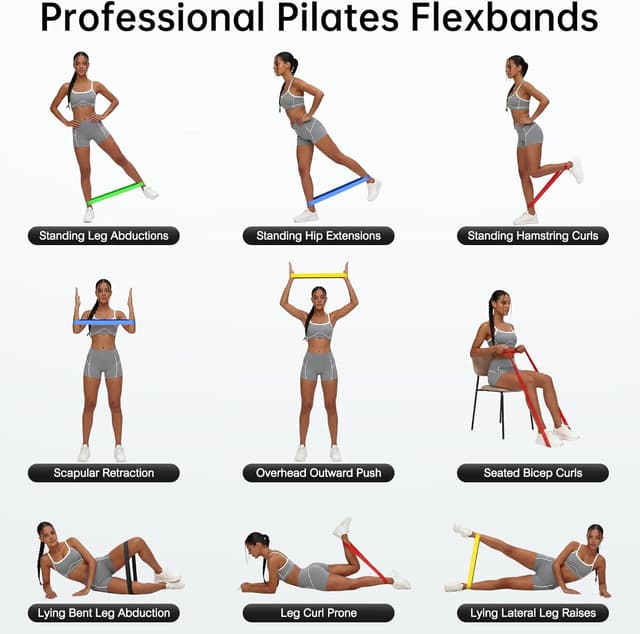 Thumbnail 1 de Resistance Bands 5-Pack for Strength Training ๐