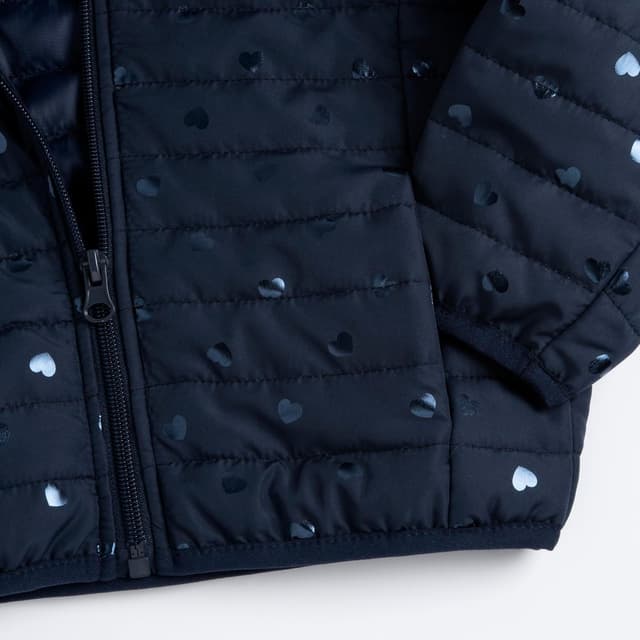 Detalle de Chicco Giubbino Bambino con chiusura a zip e cappuccio, lavabile in lavatrice