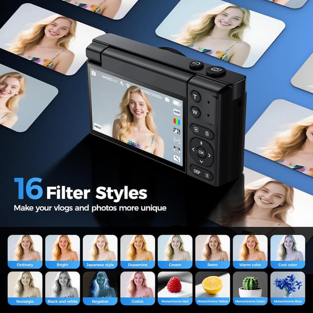 Thumbnail 6 de DODOSOUL Cámara 4K Niños 64 MP