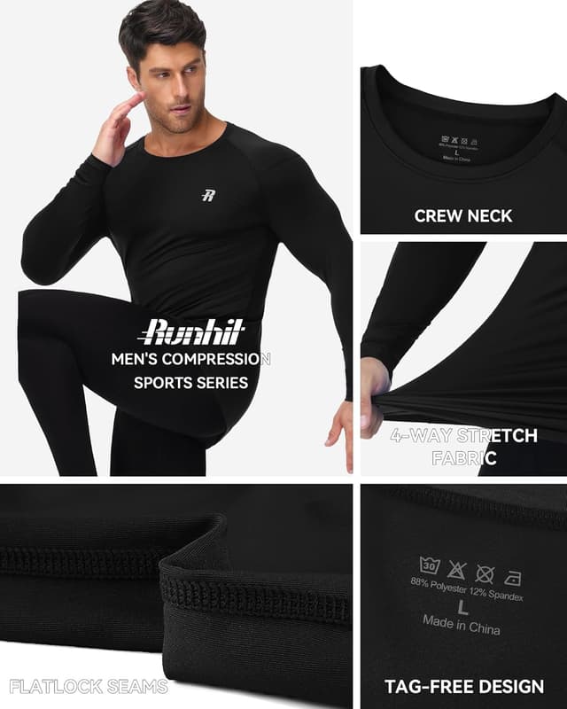 Detalle 2 de Runhit compression base layer top UPF 50+