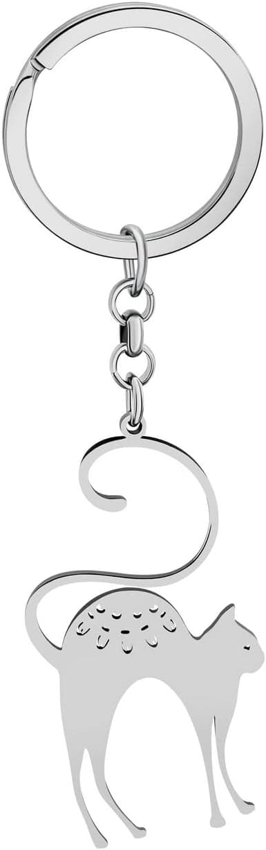 Thumbnail 6 de Porte-clés chien BAMAY en acier inoxydable (breloque race, finition polie) pour clés et sacs