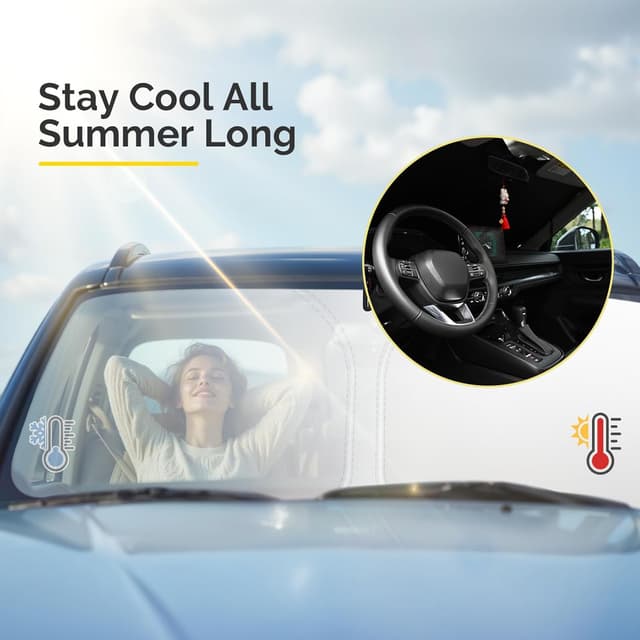 Detalle de Lexus NX windshield sun shade 2022-2026