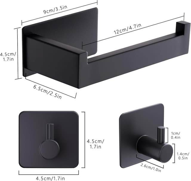 Thumbnail 2 de Aikzik Klopapierhalter 2 Haken đœ