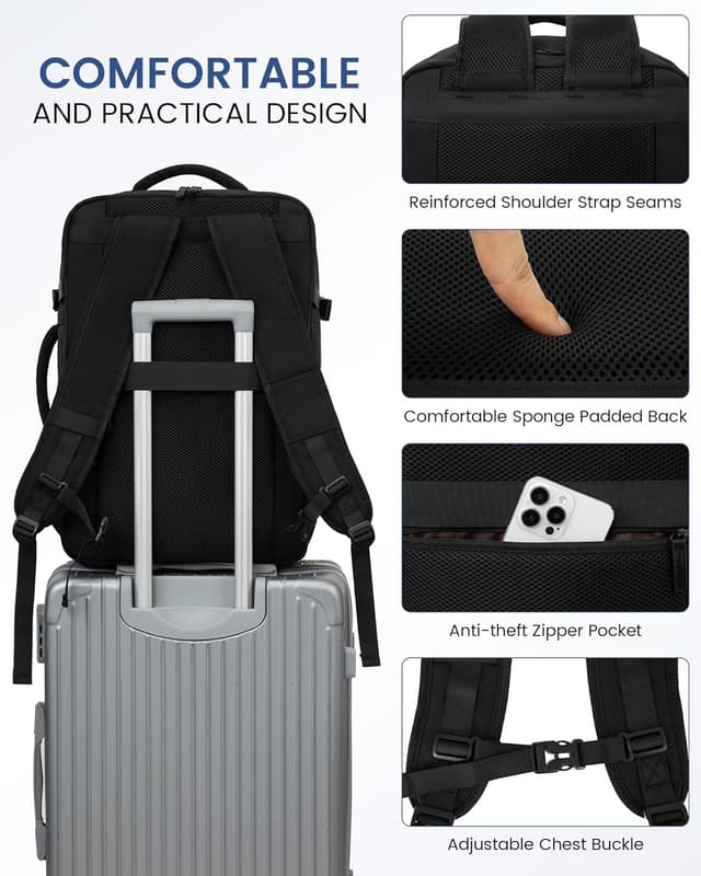 Detalle 2 de LOVEVOOK Cabin Bag 45x36x20 32L