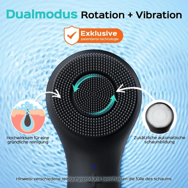 Thumbnail 1 de COSLUS Gesichtsreinigungsbürste 2in1