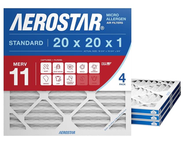 Thumbnail 4 de Aerostar 20x20x1 MERV 8 Air Filter