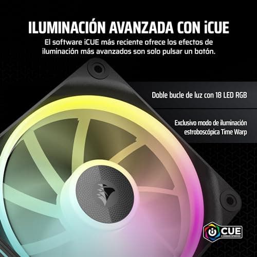 Detalle 2 de CORSAIR iCUE Link LX120 RGB ventilador 120 mm